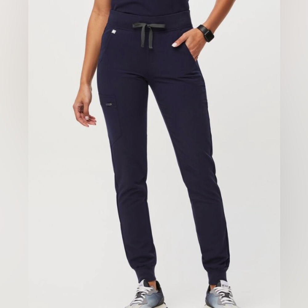Wearfigs Zamora Jogger Scrub Pants- Navy- XST